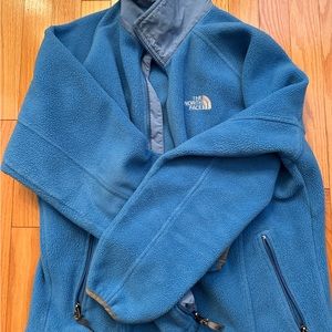 Blue north face fleece